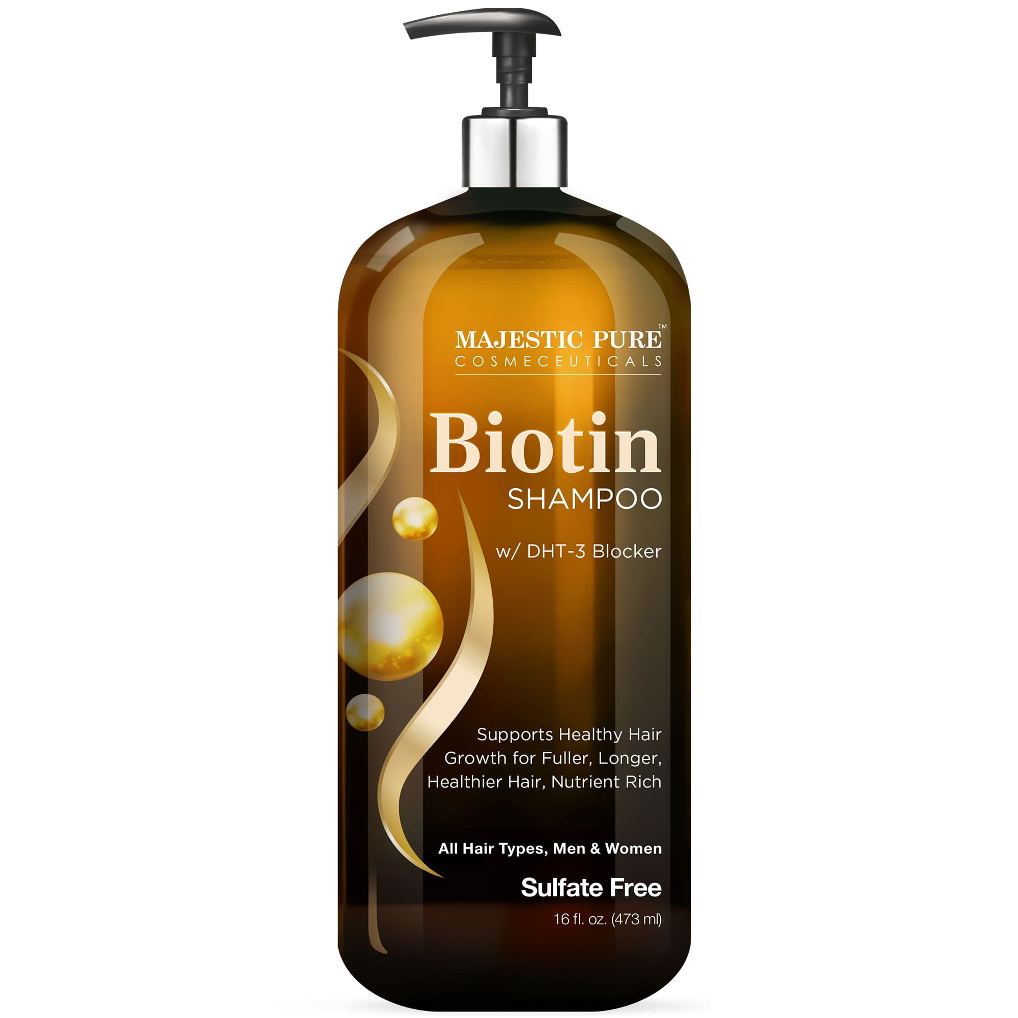 Hair Growth Shampoo with Biotin - DHT Blocker - 16oz