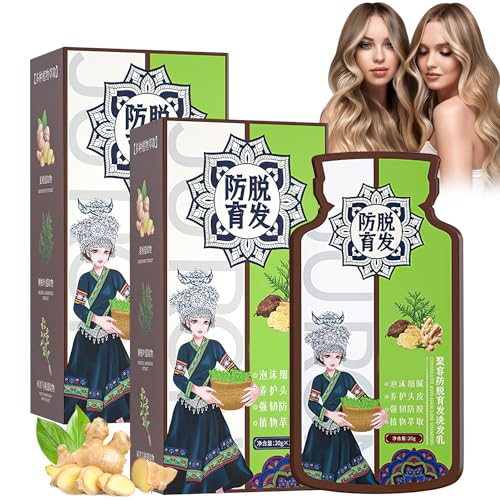 Ginger Hair Shampoo for Stronger, Thicker Hair