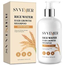 Svvimer Hair Growth Shampoo: Rice Water + Rosemary