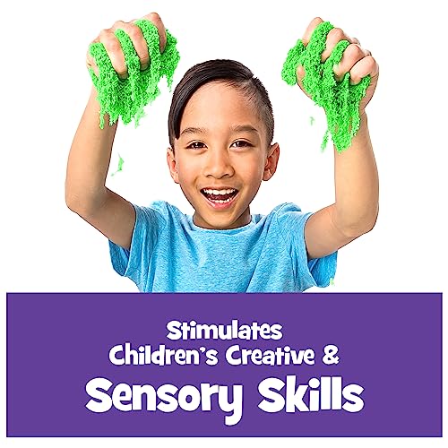 Kinetic Sand Original Flowing Moldable Sensory Play, Green