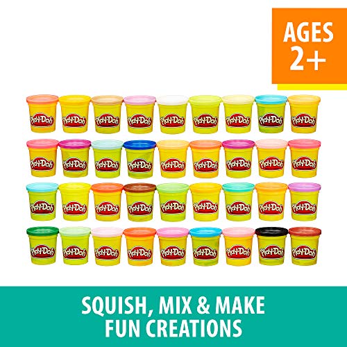 Play-Doh Mega Pack: 36 Colorful Cans
