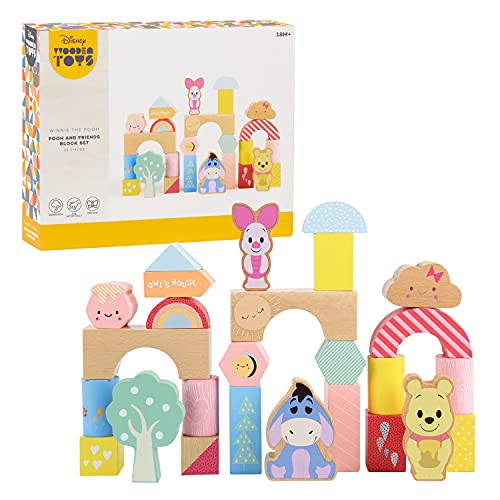 Winnie the Pooh Wooden Block Set for Kids