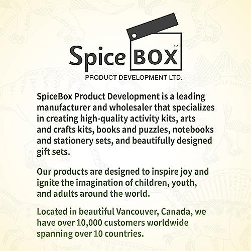Dinosaur Sketching Kit: Learn Art with SpiceBox