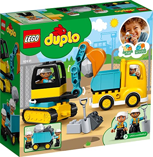 LEGO DUPLO Town Construction Vehicle: Fine Motor Skills Learning Toy