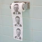 Barack Obama Funny Novelty Toilet Paper