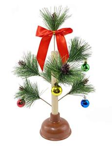Christmas Tree Plunger - Funny Gag Gift