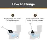 Korky BeehiveMAX Toilet Plunger for All Bowls