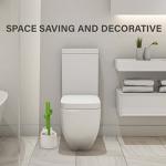 Cactus Toilet Plunger and Brush Set