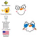 Funny Snowman Toilet Seat Christmas Decoration Set