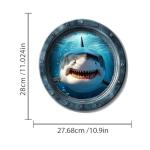Funny Animal Toilet Seat Cover - Shark Design
