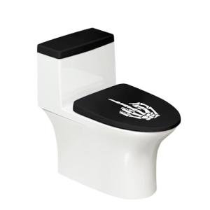 Kathyboom Skeleton Toilet Lid Cover - Water Resistant