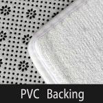 Funny Cat Bath Mat Set with Ocean Wave Design