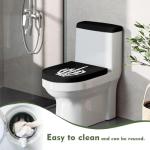 Kathyboom Skeleton Toilet Lid Cover - Water Resistant