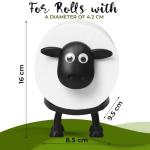 Funny Sheep Toilet Roll Holder Set of 3