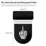 Kathyboom Skeleton Toilet Lid Cover - Water Resistant