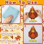 Funny Halloween Toilet Seat Cover Stickers Set