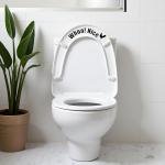 Funny Cock Toilet Stickers for Restroom Decor