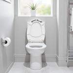 Funny Cock Toilet Stickers for Restroom Decor