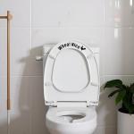 Funny Cock Toilet Stickers for Restroom Decor