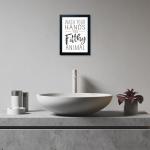 Funny Bathroom Quotes Wall Art for Kids