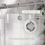 Clear Waterproof Shower Curtain Liner with Magnets