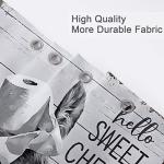 Funny Donkey Farmhouse Shower Curtain - 60x72 Inches