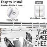 Funny Donkey Farmhouse Shower Curtain - 60x72 Inches