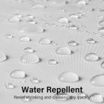 Cute Ocean Beach Shower Curtain, Waterproof 72x72 Inches