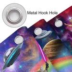 Funny Cat Shower Curtain with Dinosaur Design