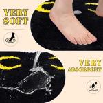 Cute Cat Toilet Rug - Soft, Non-Slip Bath Mat