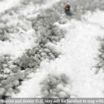 Homantic Funny Non-Slip U-Shaped Toilet Rug