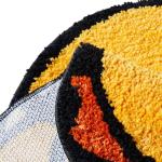 Funny Duck Non-Slip Bath Mat, Machine Washable