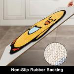Funny Duck Non-Slip Bath Mat, Machine Washable