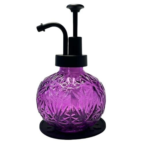 Vintage Glass Soap Dispenser - Rustic Farmhouse Decor