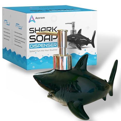 Cute Shark Soap Dispenser for Kids' Bathroom Decor
