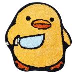 Funny Duck Non-Slip Bath Mat, Machine Washable