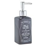 Inspirational Jesus and Germs Soap Dispenser