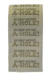 Funny A-Hole Novelty Toilet Paper