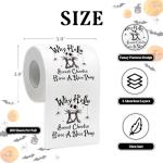 Halloween Toilet Paper with Funny Jack Skellington Design