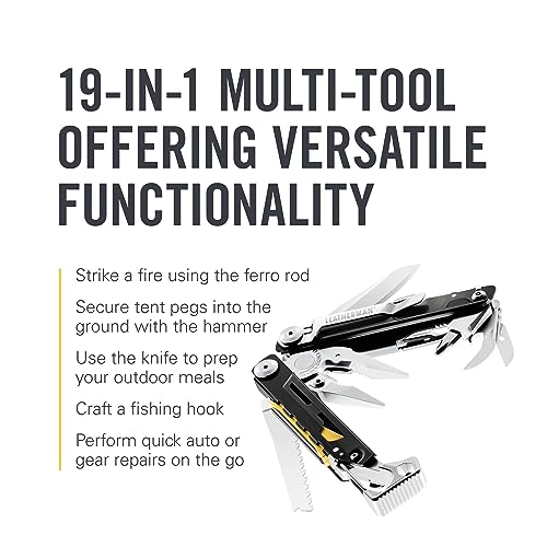 LEATHERMAN Signal Camping Multitool with Fire Starter