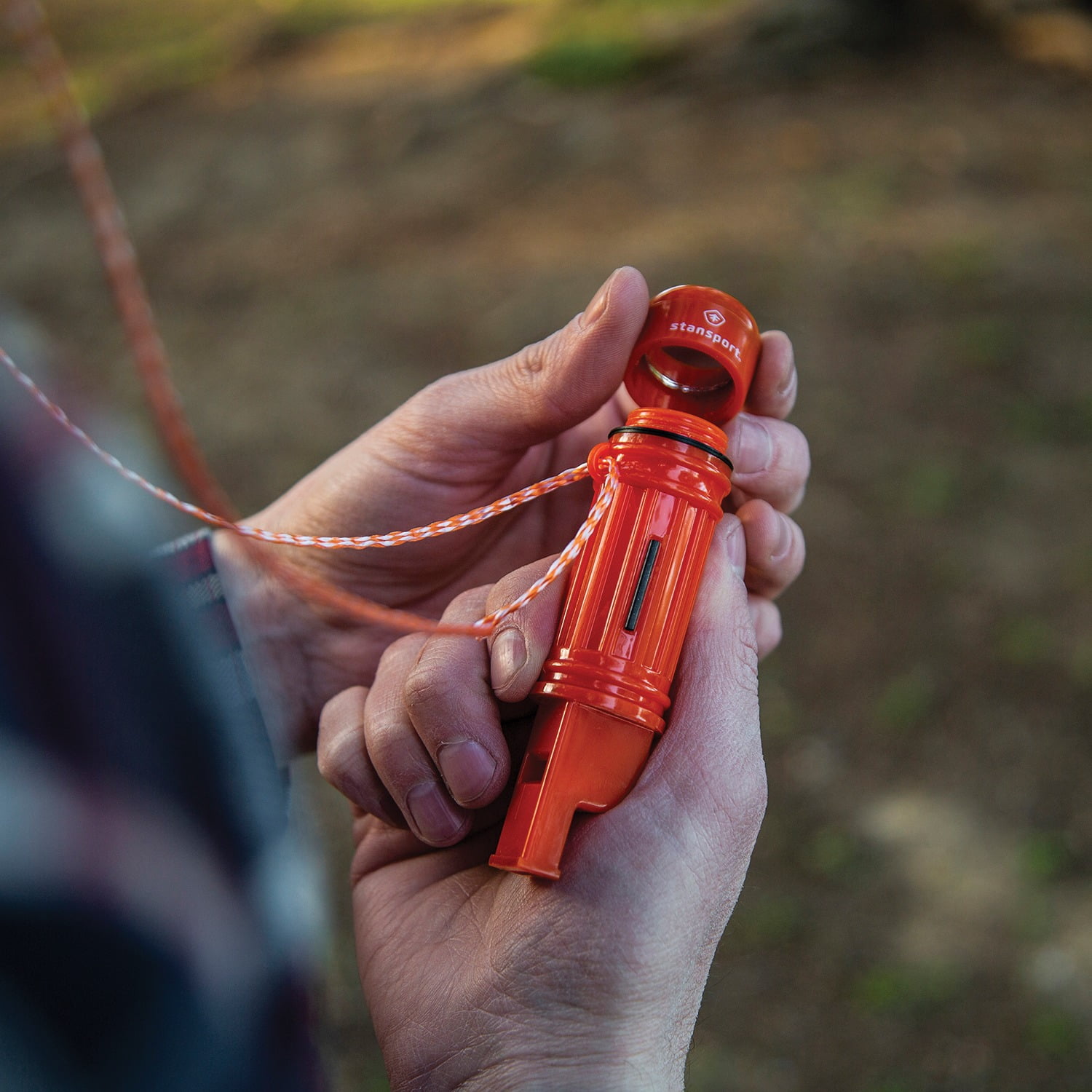 Stansport 5-in-1 Plastic Survival Whistle