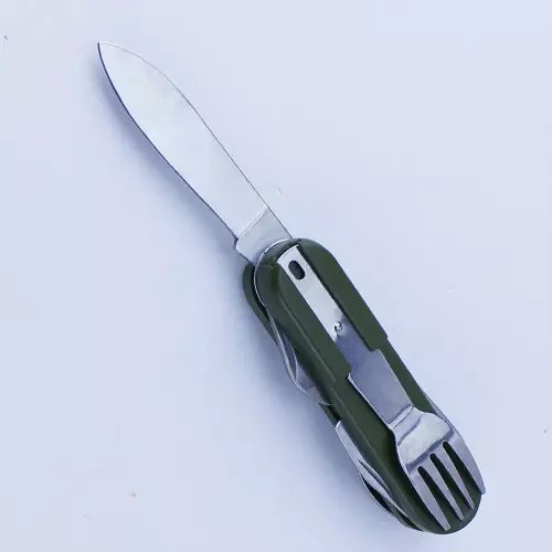 7-in-1 Stainless Steel Folding Tableware Set