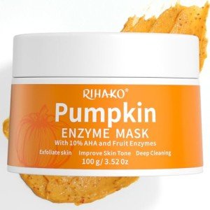 RIHAKO Pumpkin Enzyme Brightening Face Mask 100g