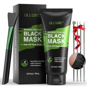 Blackhead Remover Mask Kit with Extractors & Applicator