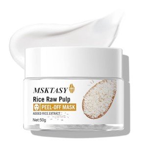 Hydrating Rice Peel Off Face Mask for Glowing Skin