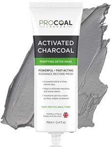 Procoal Charcoal Clay Face Mask for All Skin Types