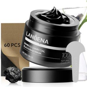 LANBENA Bamboo Charcoal Blackhead Remover Mask 60 Strips