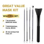 Charcoal Peel Off Blackhead Remover Mask Kit