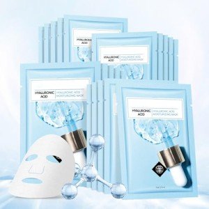 Hydrating Anti-Aging Hyaluronic Acid Sheet Masks