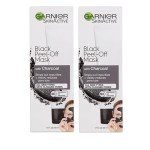 Charcoal Black Peel Off Facial Mask - 2 Pack